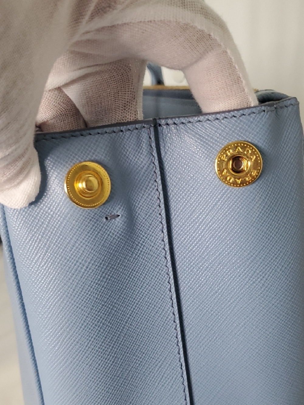 Prada Saffiano Lux Medium Double Zip Tote - Picture 5 of 15